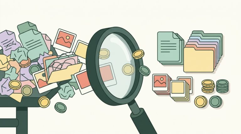 Messy raw data transformed into clean organized insights by free AI tools