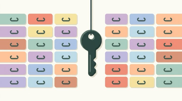 One key unlocking many masked identity compartments representing Cloaked app review 2026